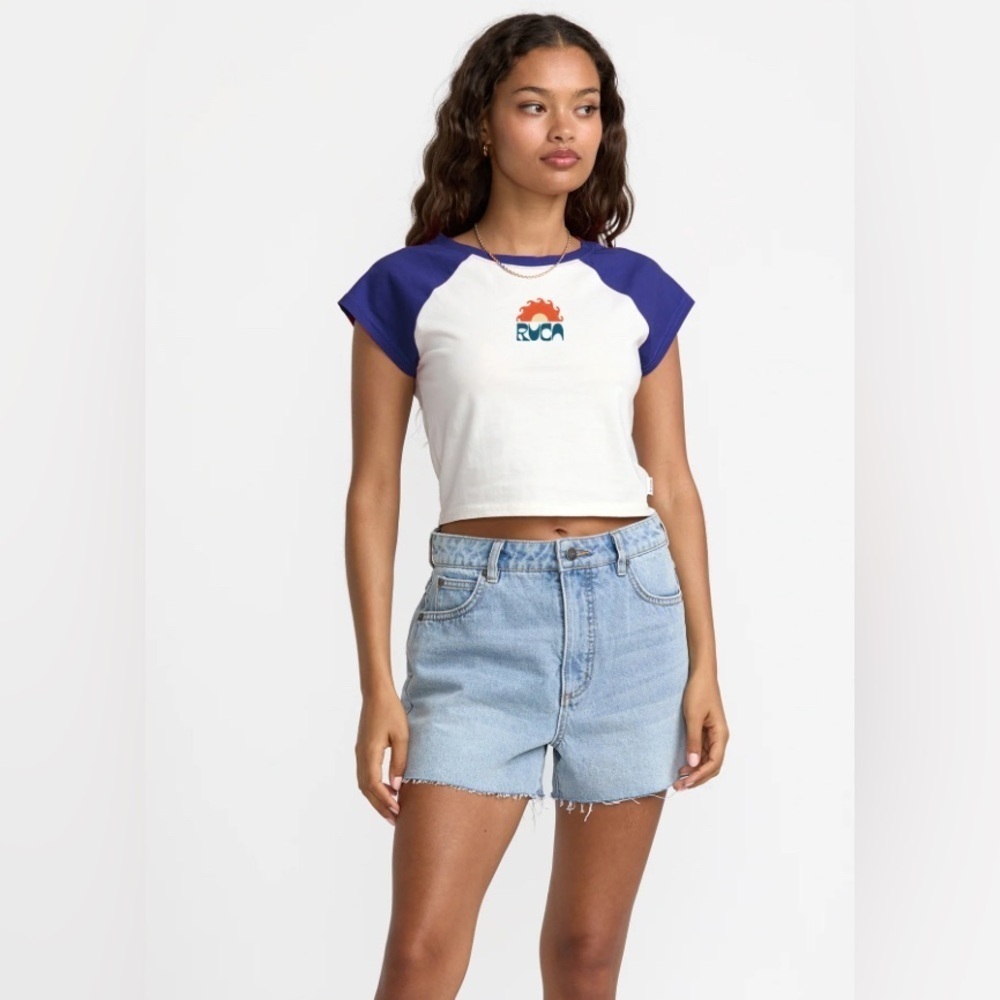 RVCA BABY RAGLAN TEE XL